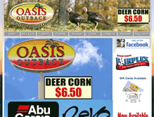 Tablet Screenshot of oasisoutback.com